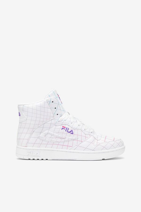 Fila Fx-Dsx Mid Women's Sneakers - White/Purple,NZ 834-12654